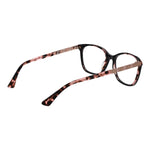 Guess Black Women Glasses Frame, acetate full-rim rectangle style with demo lenses and branded case, size 51-16-140.