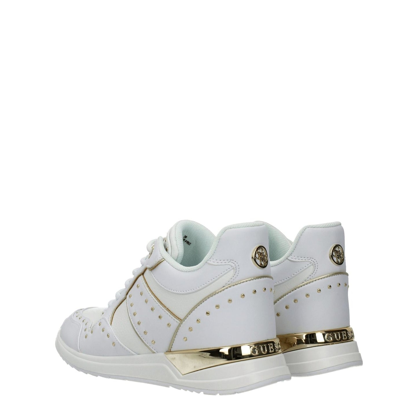 Guess White Polyethylene Sneakers