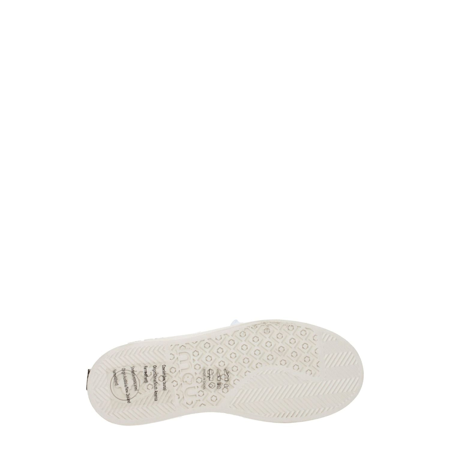 Mou Gray Leather Low Top Sneakers