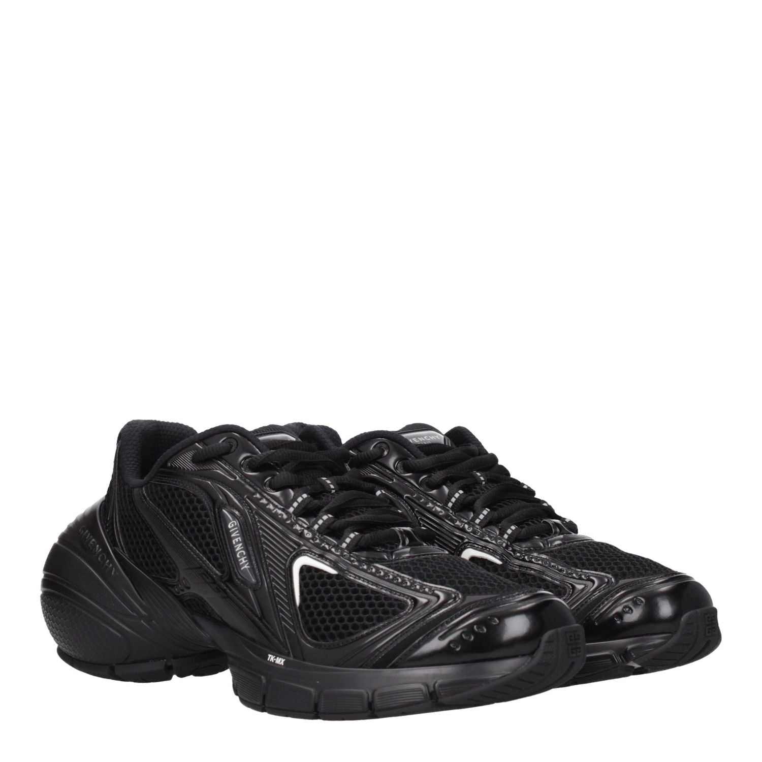 Givenchy Black Fabric Athletic Sneakers