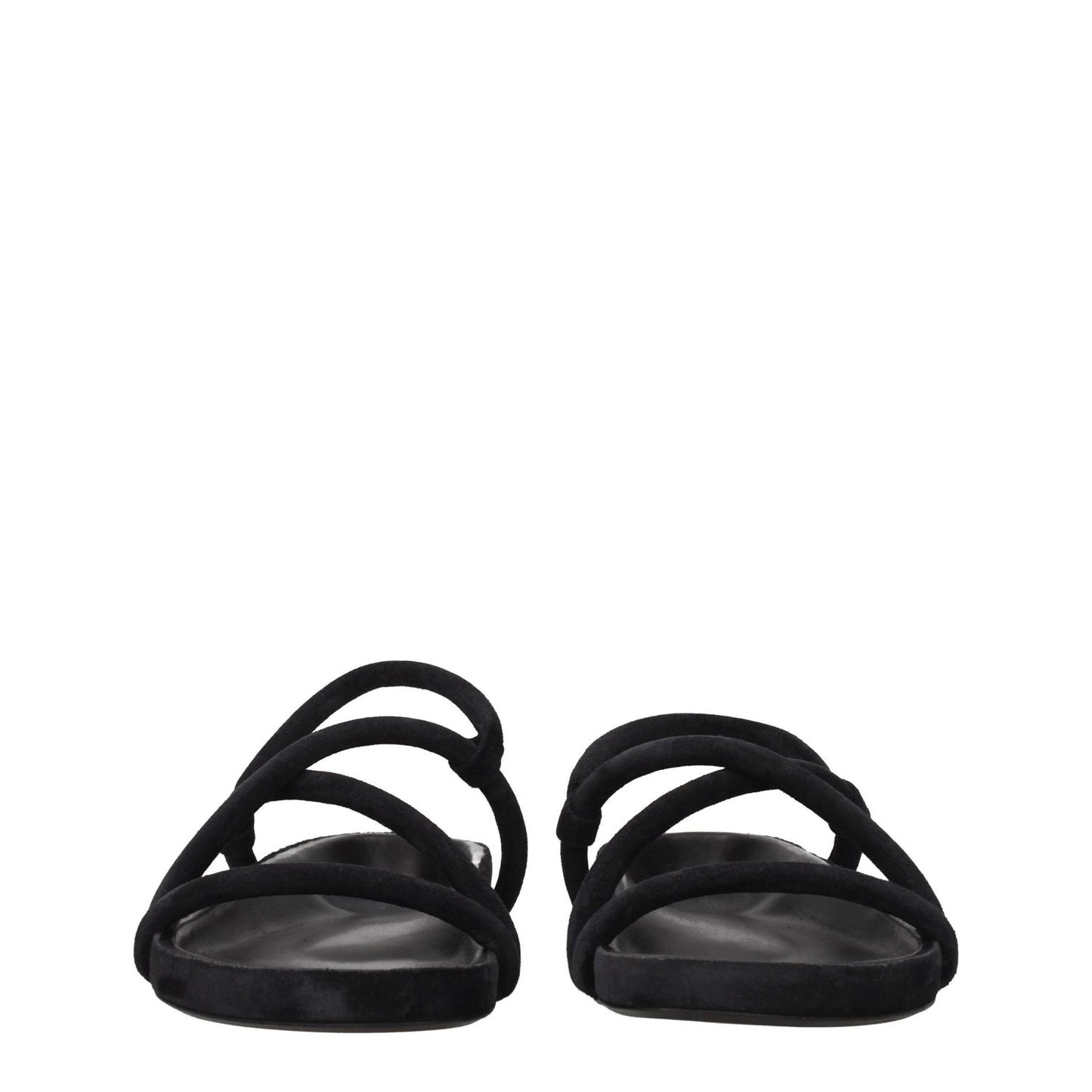 Isabel Marant Black Leather Sandals