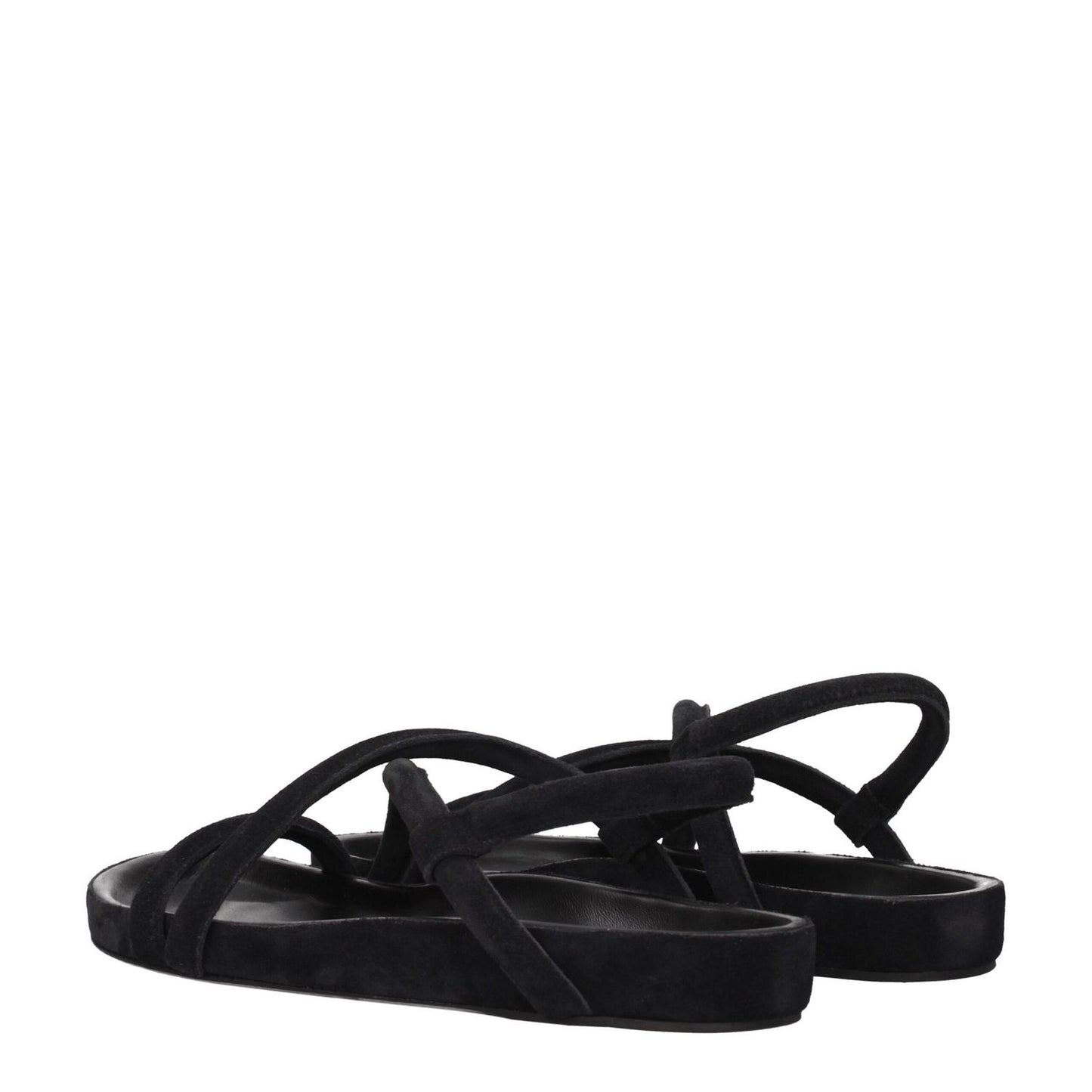 Isabel Marant Black Leather Sandals