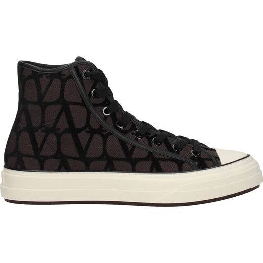 Valentino Garavani Brown Fabric High Tops VA-8547336814857-EU45/US12