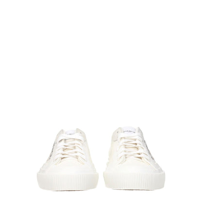 Givenchy Beige Fabric Low Top Sneakers