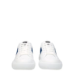 Versace White Leather Low Tops VE-8547404611849-EU40/US7
