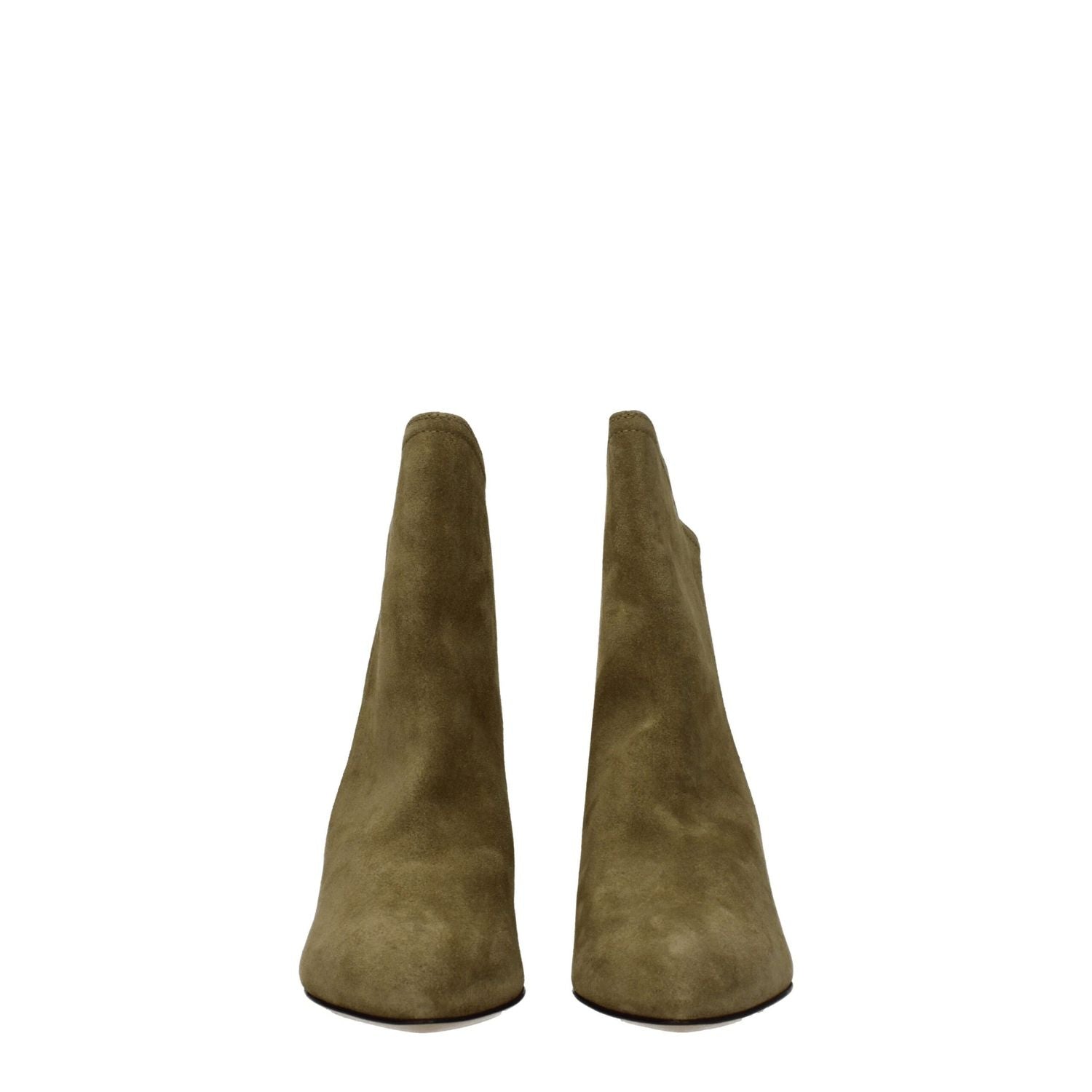 Isabel Marant Gray Leather Ankle Boots