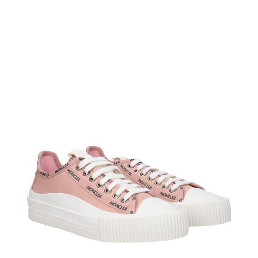 Moncler Pink Fabric Low Tops MO-8616468939017-EU35/US5