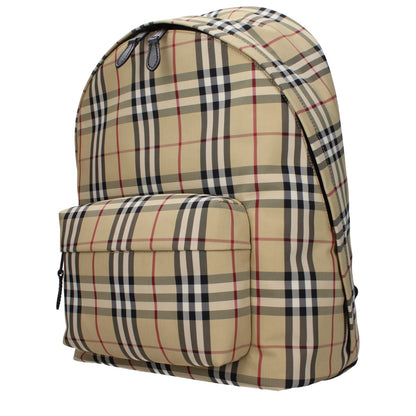 Burberry Beige Fabric Backpack 1728,75667636384,Backpacks - Bags,Bags,Beige,Burberry,Men,New with tags