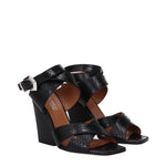Paris Texas Black Leather Platforms PA-9257509880073-EU36/US6
