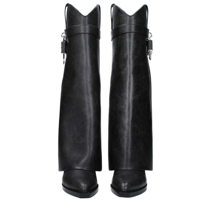 Givenchy Black Leather Boots