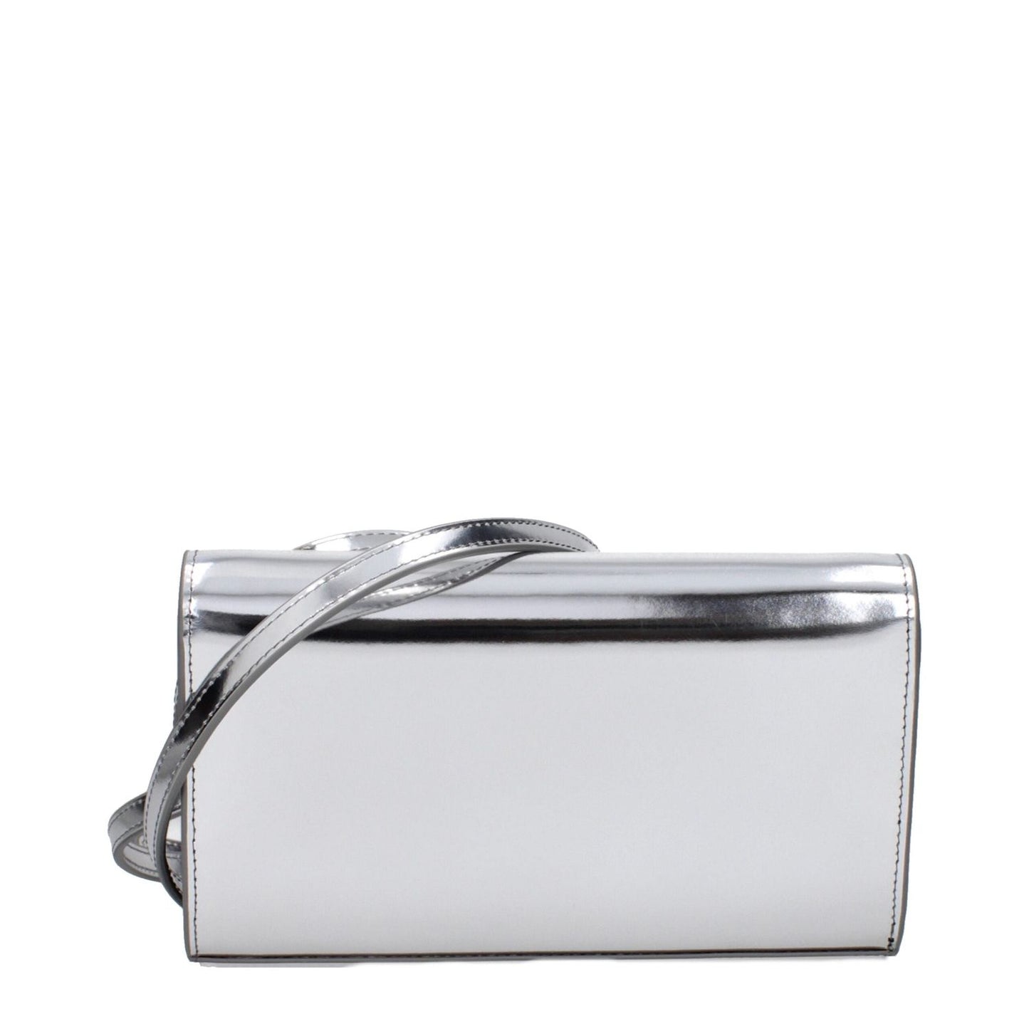 Diesel Gray Leather Clutch Bags DI9482853613833BT