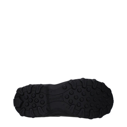 Givenchy Black Cotton Ankle Boots