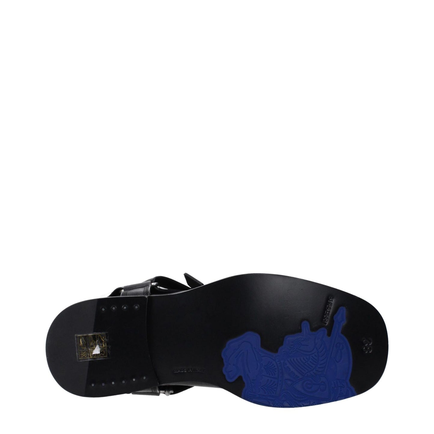 Burberry Black Leather Boots