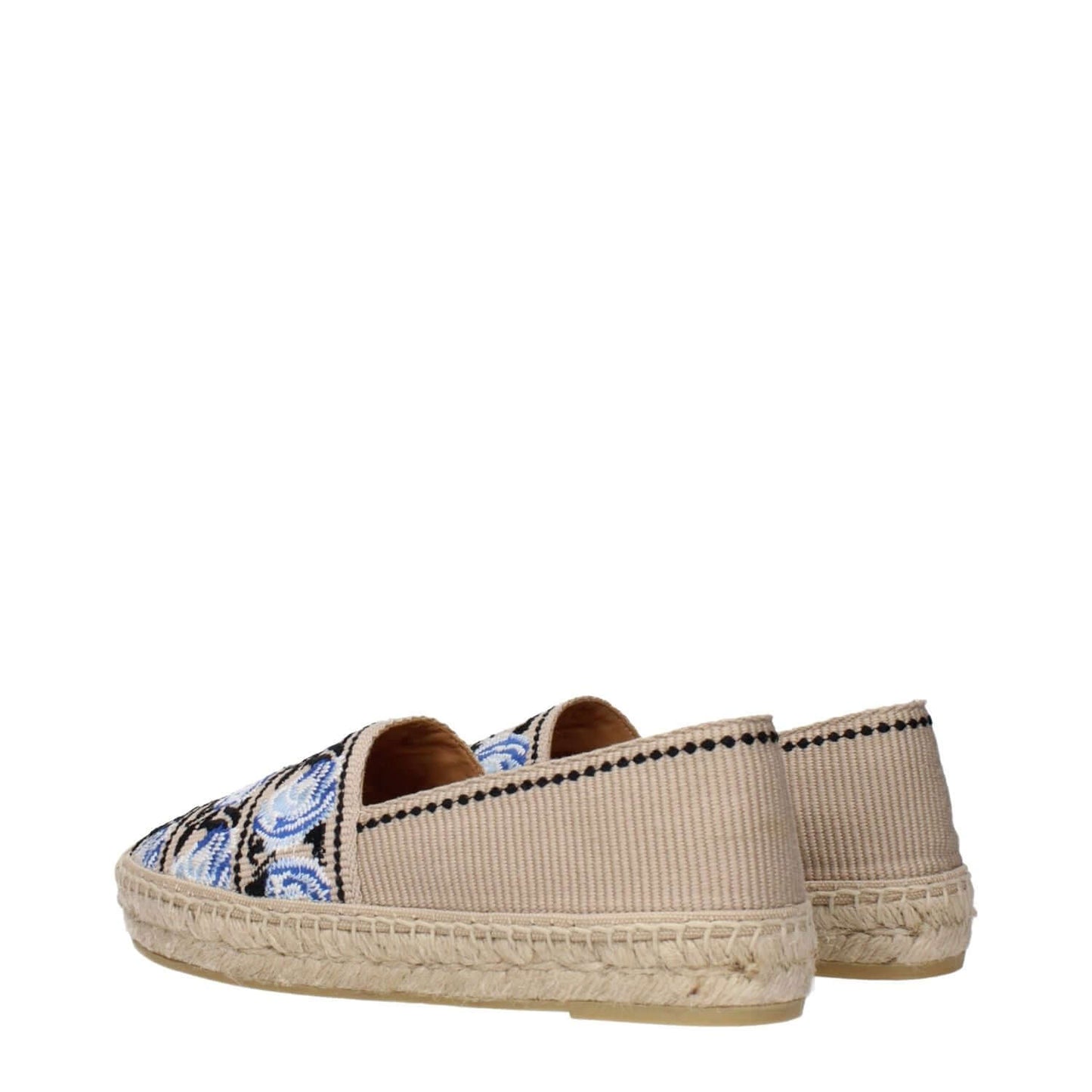 Prada Beige Fabric Espadrilles 1728,75667636384,Beige,Espadrilles - Flats - Shoes,EU36/US6,Flats - Shoes,New with tags,Prada,Shoes,Women