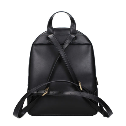 Michael Kors Black Leather Backpack