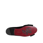 Dolce & Gabbana Black VATICANO Crystal Ribbon Slip On Shoes MV7631-40