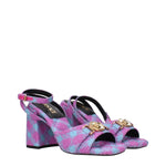 Versace Pink Fabric Platforms VE-15222421782793-EU36/US6