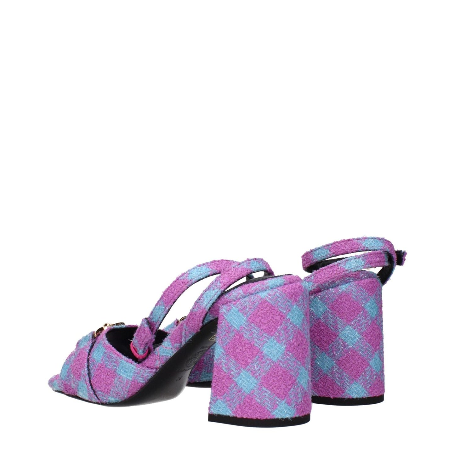 Versace Pink Fabric Platforms VE-15222421782793-EU36/US6