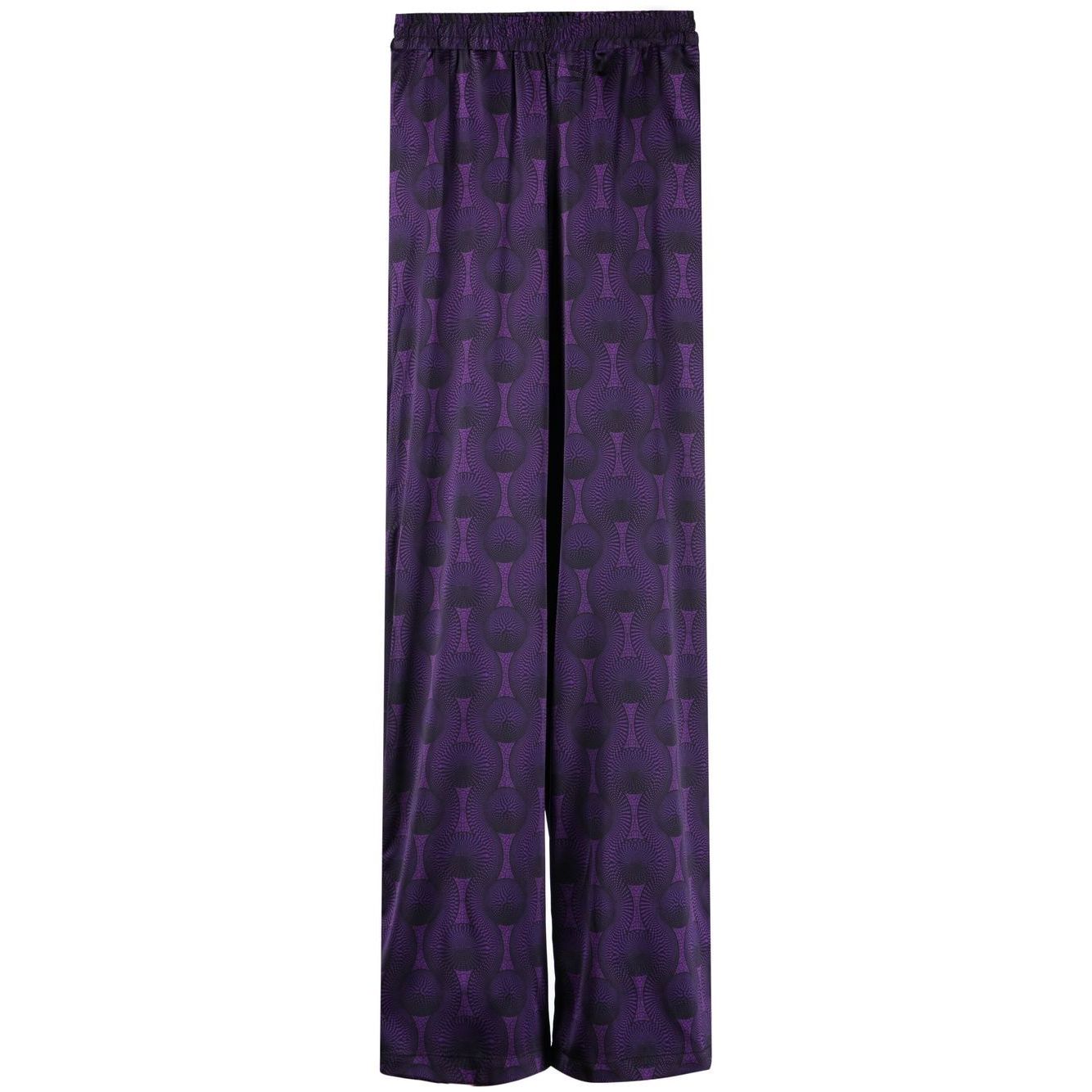 OZWALD BOATENG Trousers Purple Trousers