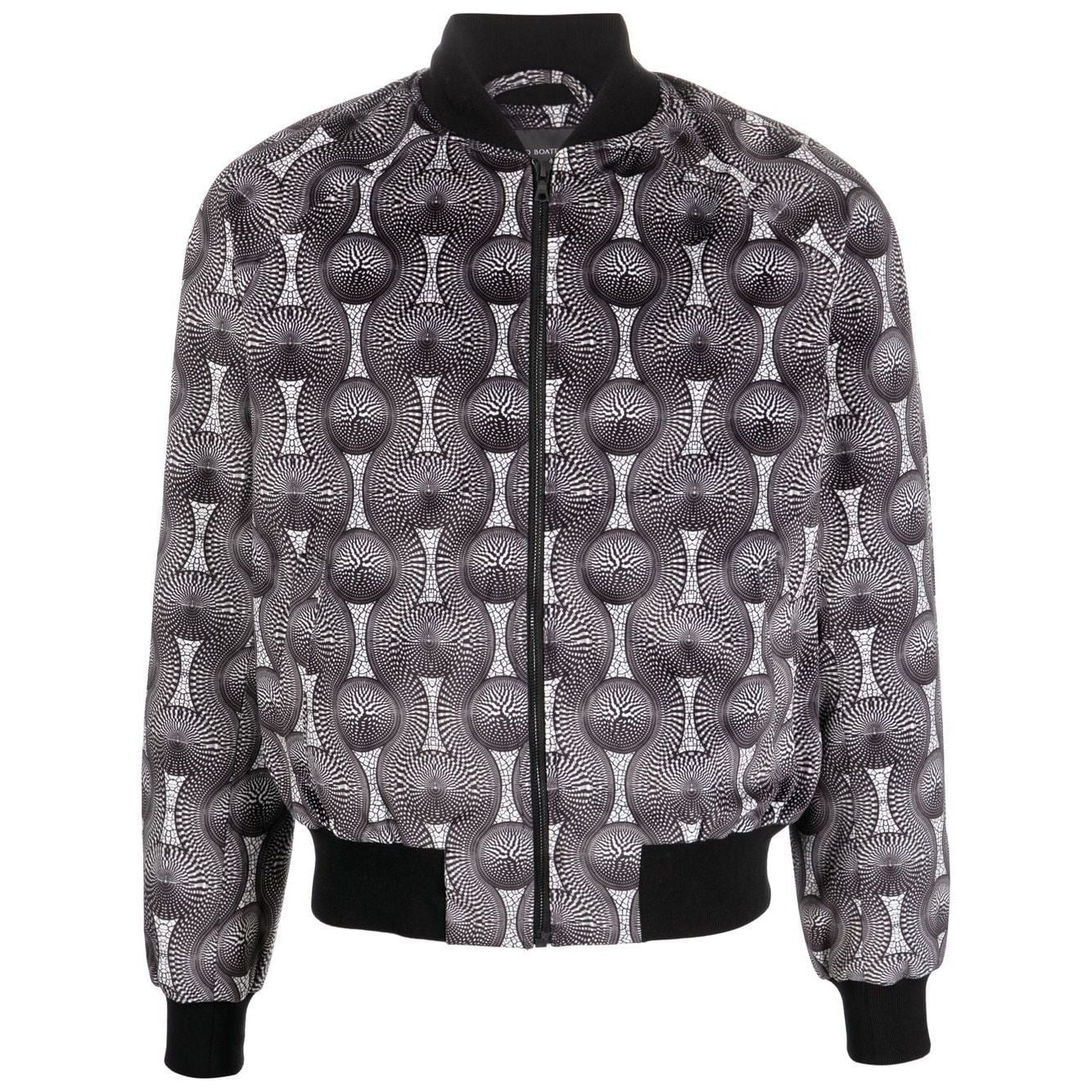 OZWALD BOATENG Coats Grey Jackets