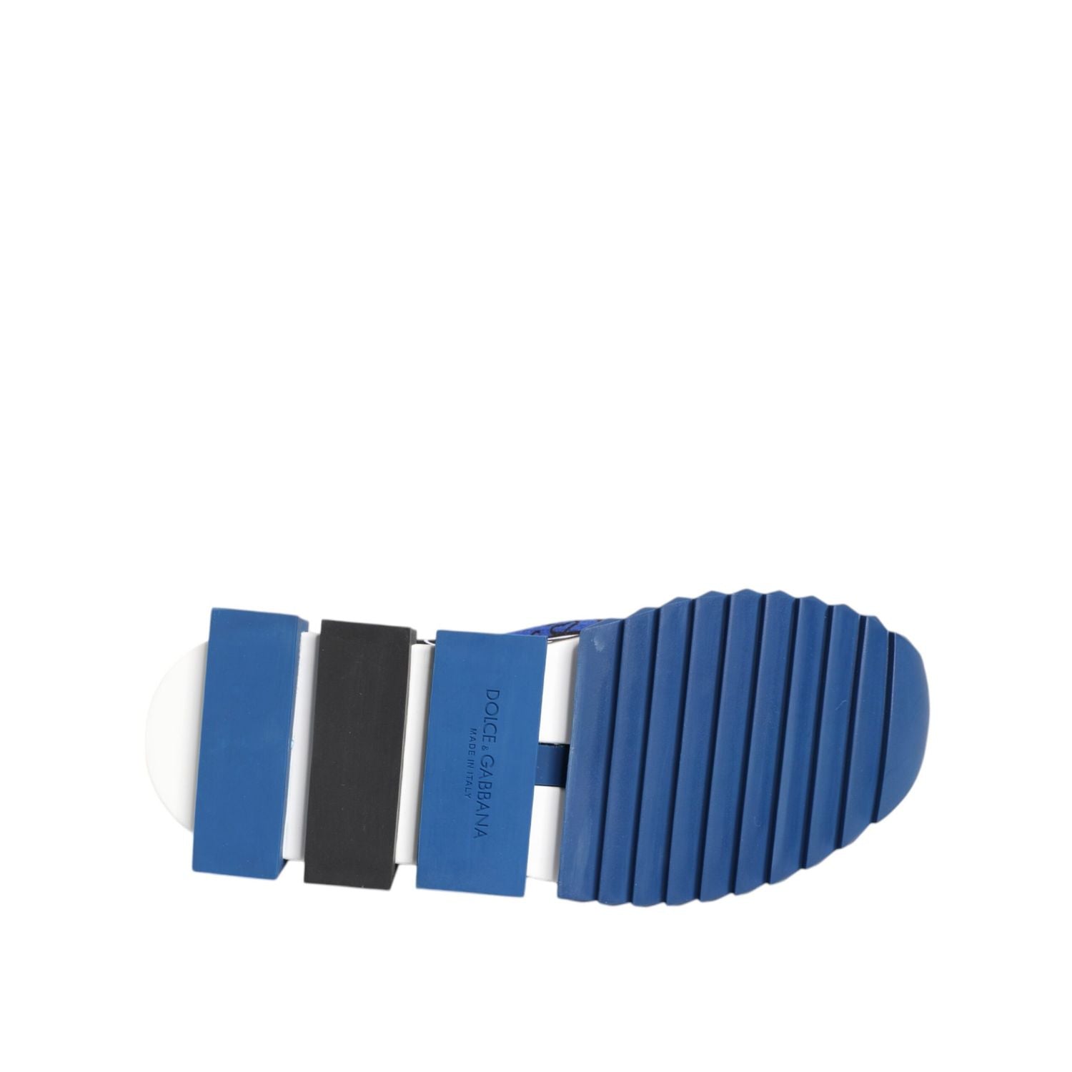 Dolce & Gabbana Blue Logo Low Top Sorrento Sneakers Shoes