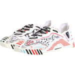 Dolce & Gabbana Multicolor Low Top NS1 Men Sneakers Shoes MV7802-45
