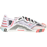 Dolce & Gabbana Multicolor Low Top NS1 Men Sneakers Shoes MV7802-45