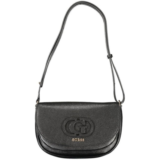 Guess Jeans Black Polyethylene Women Handbag GU-39218