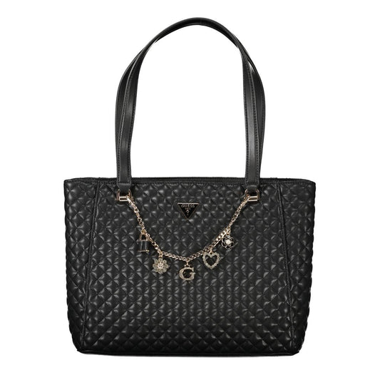 Guess Jeans Black Polyethylene Women Handbag GU-39225