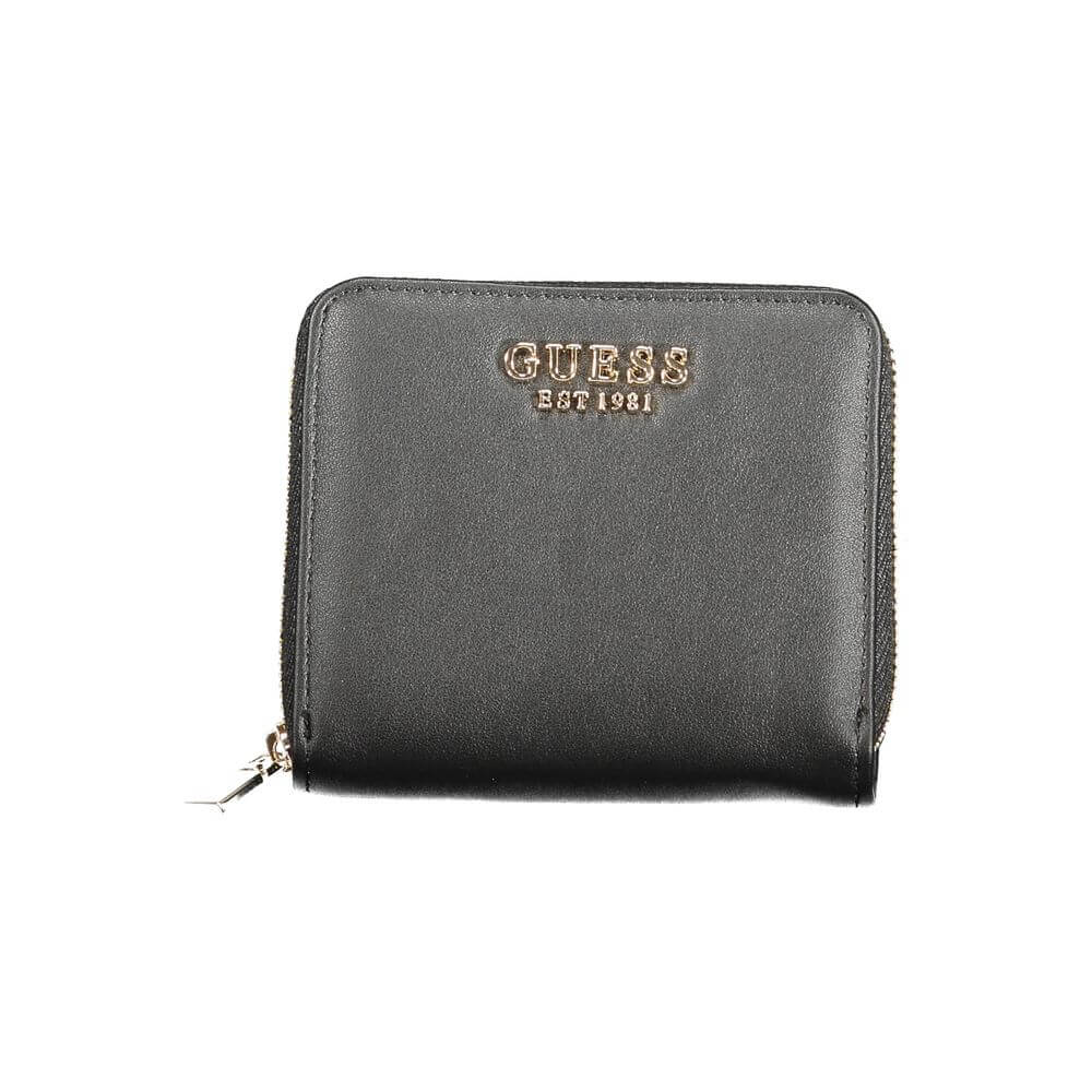 Guess Jeans Black Polyethylene Wallet