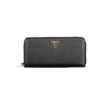 Guess Jeans Black Polyethylene Women Wallet GU-39282