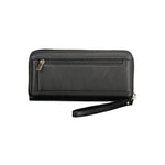 Guess Jeans Black Polyethylene Women Wallet GU-39282