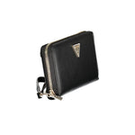 Guess Jeans Black Polyethylene Women Wallet GU-39282