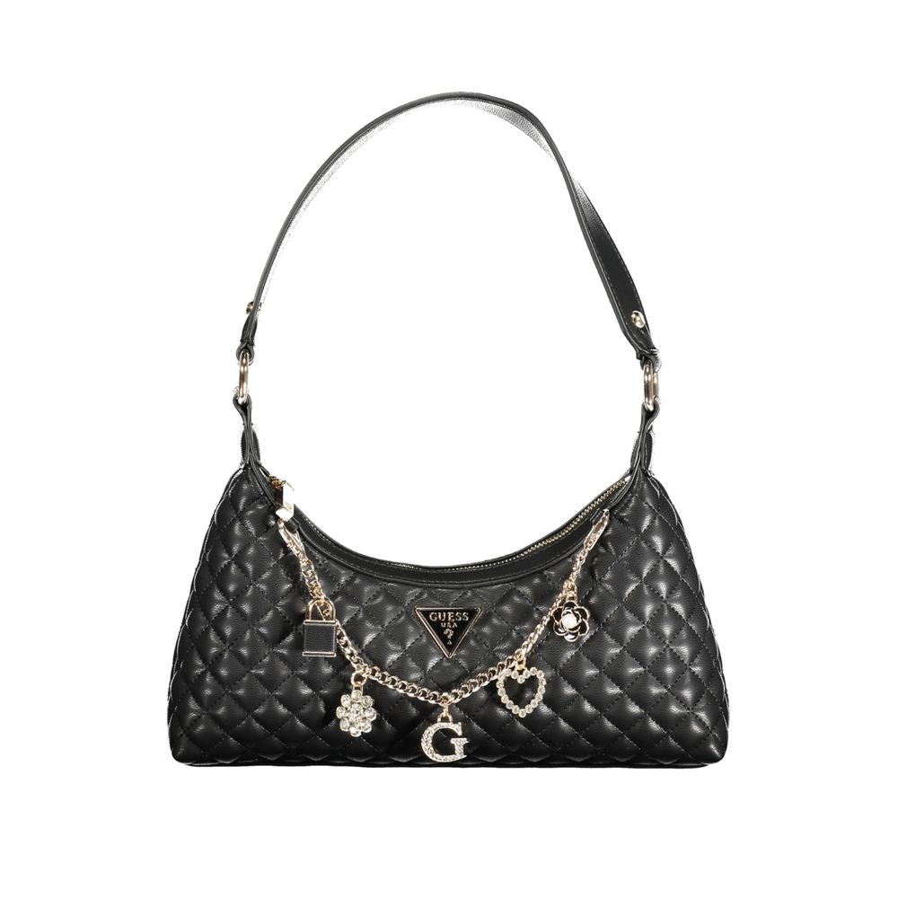 Guess Jeans Black Polyethylene Women Handbag GU-39288