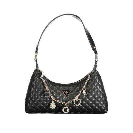 Guess Jeans Black Polyethylene Women Handbag GU-39288