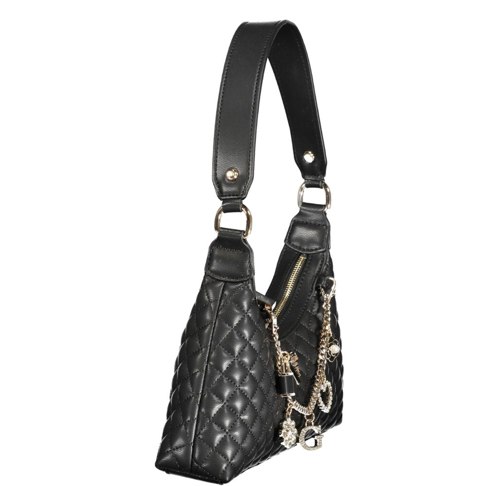Guess Jeans Black Polyethylene Women Handbag GU-39288