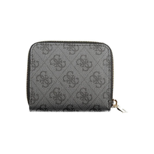 Guess Jeans Black Polyethylene Women Wallet GU-39291
