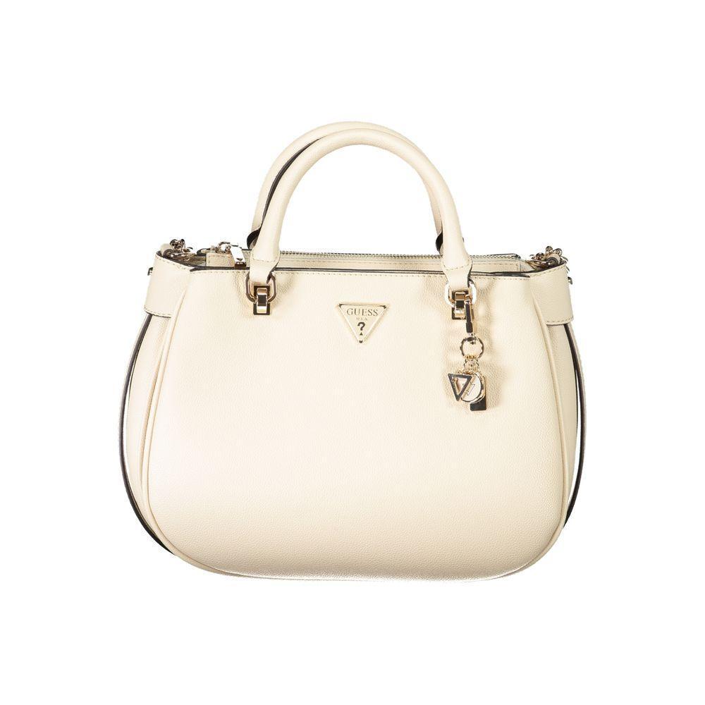 Front view with bag zipped and handles upright.