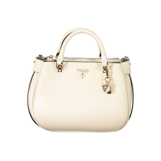 Guess Jeans Beige Polyethylene Handbag GU-33948
