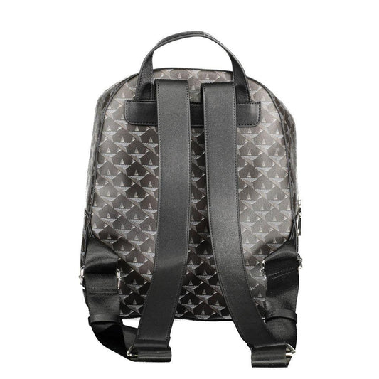 BYBLOS Black Pvc Backpack BY-12670