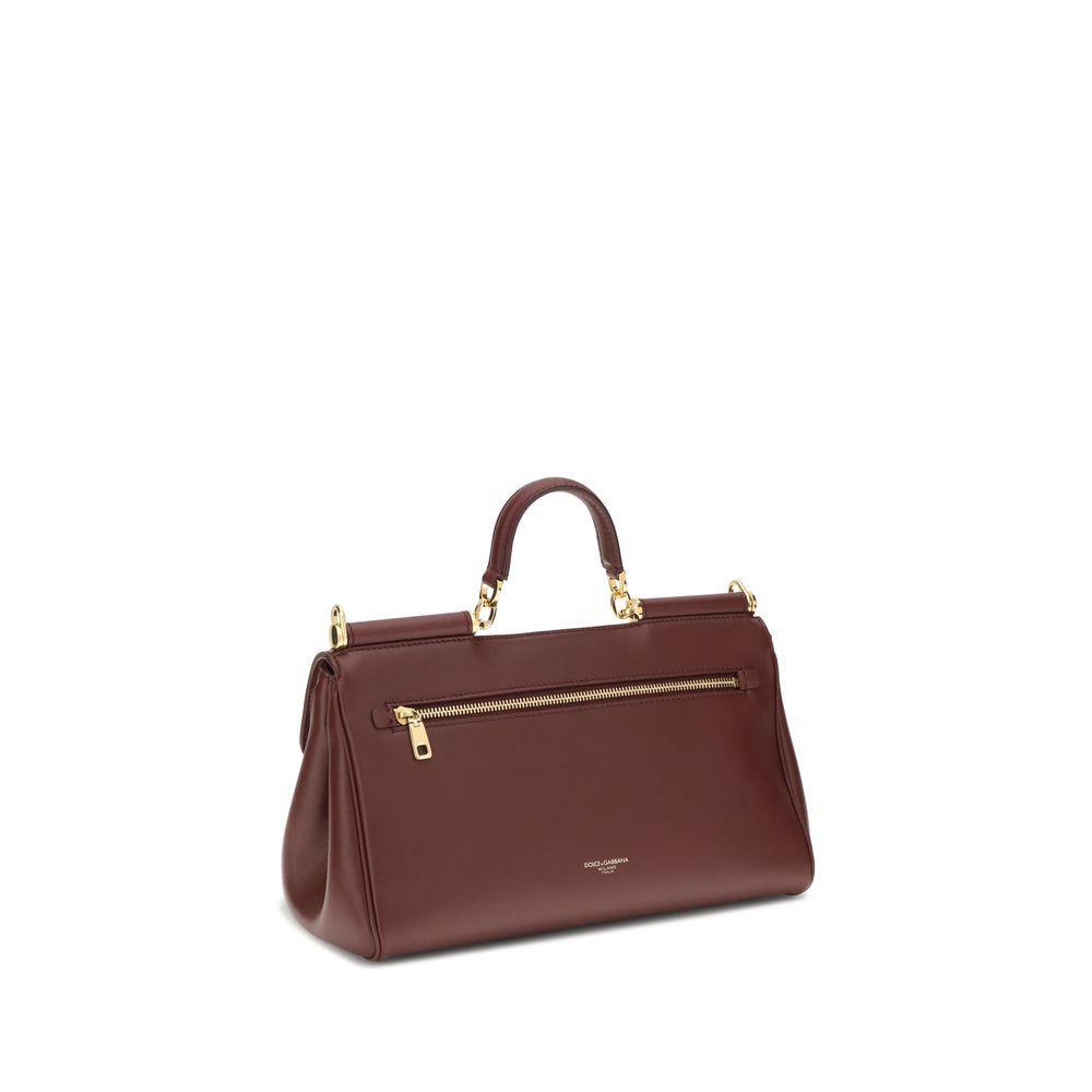 Front view with bag zipped and handles upright.