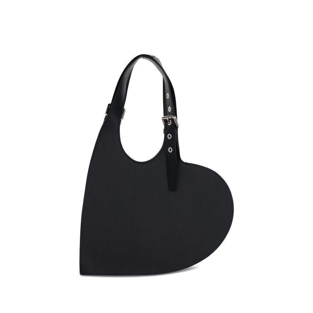 Front view with bag zipped and handles upright.