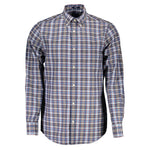 Gant Blue Cotton Shirt GA-4026-S