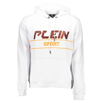 Plein Sport White Cotton Sweatshirt