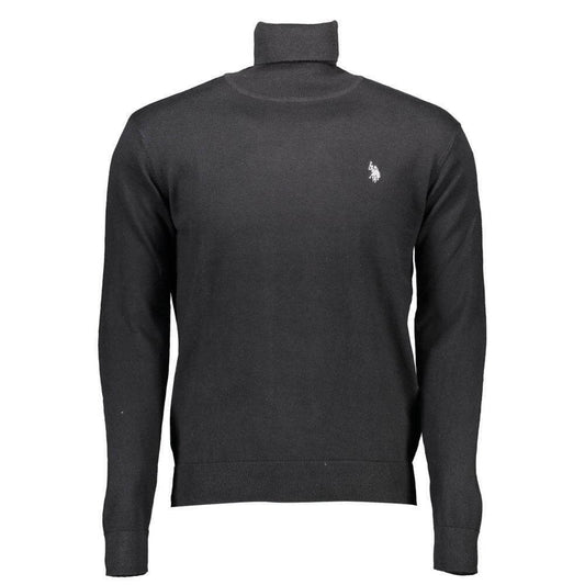 U.S. POLO ASSN. Black Cotton Sweater US-9829-XXL