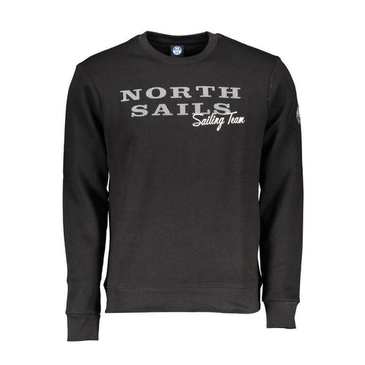 North Sails Black Cotton Sweater NO-16032-XL