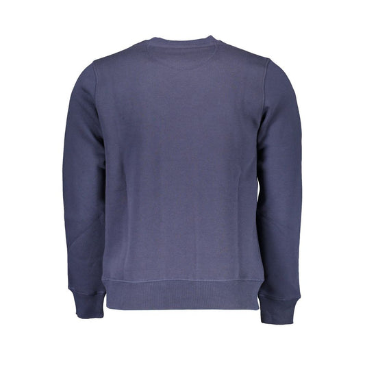 North Sails Blue Cotton Sweater NO-16225-XXL