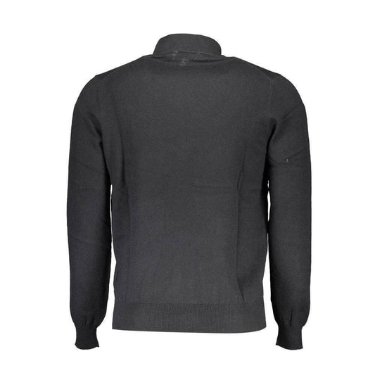 North Sails Black Cotton Sweater NO-16257-XL