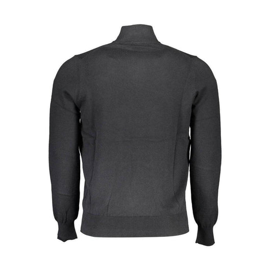 North Sails Black Cotton Sweater NO-16259-XXL