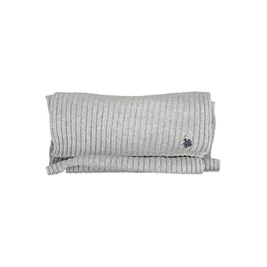 U.S. POLO ASSN. Gray Wool Scarf US-16937